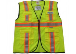 Áo phản quang 3M 8712 màu vàng 4 túi 