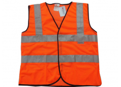 Áo phản quang 3M 8906 màu cam, 2 đai ngang