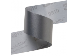 Vải phản quang màu bạc 3M 9910, giặt công nghiệp