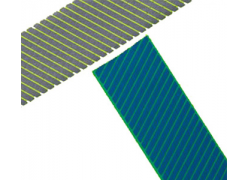 Phim phản quang ép nhiệt sọc xéo 3M 5530, giặt công nghiệp 