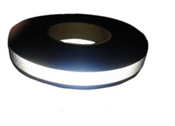 Dây đai màu đen 25mm ép phản quang 3M 15mm có logo 3M 