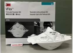 Khẩu trang 3M VFlex 9105 N95 chống bụi và virus