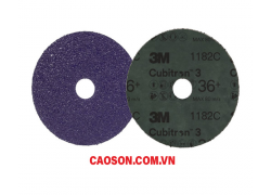 Đĩa nhám sợi 3M Cubitron 3 1182C, độ hạt 36+