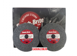 Bánh mài 3M Scotch Brite DP-UR 6C Medium, TR, 3 in x 1/8 in