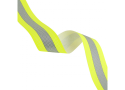 Phản quang đục lỗ chống cháy 100% cotton 