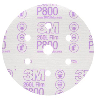 Nhám đĩa film 3M Hookit 260L, độ hạt P800