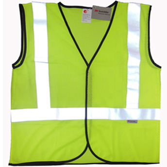 Áo phản quang  3M 8906 màu vàng, 1 đai ngang