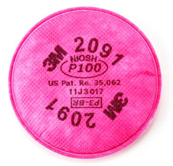 Tấm lọc bụi 3M 2091, P100