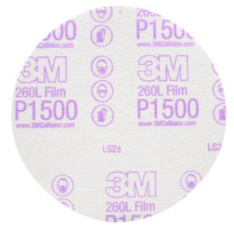 Nhám đĩa film 3M Hookit 260L, độ hạt P1500