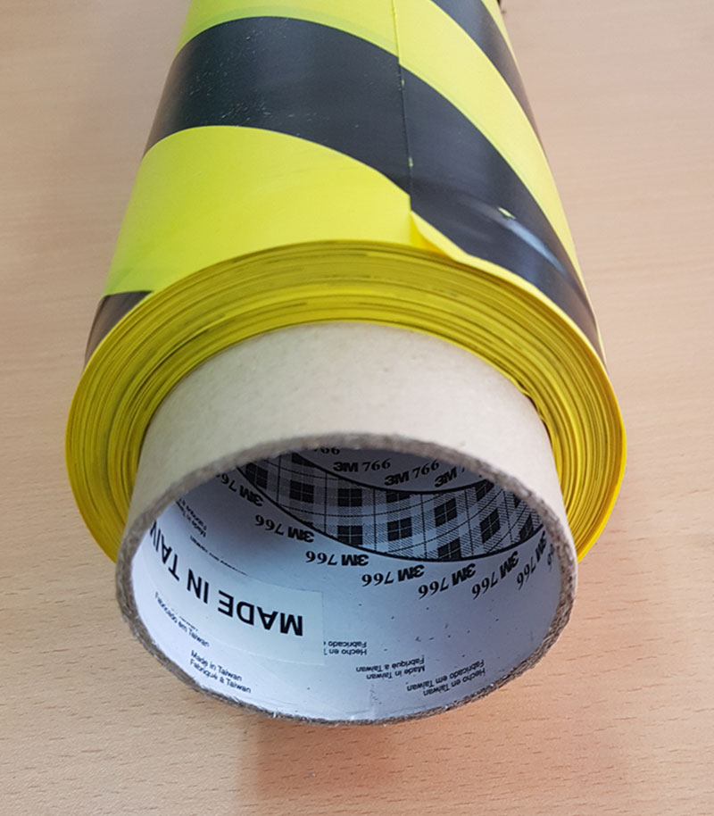 Băng keo dán nền 3M 766 cảnh báo 