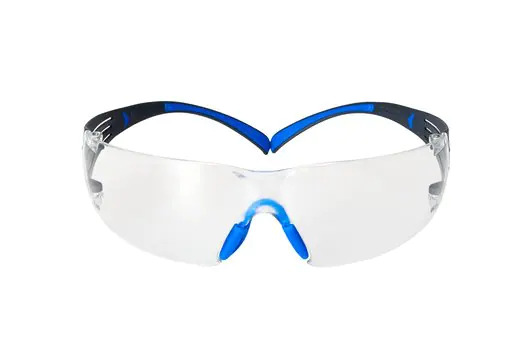 Kính bảo hộ 3M SF401SGAF-BLU chống đọng sương