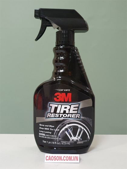 Chai xịt bảo dưỡng lốp ô tô 3M 39042