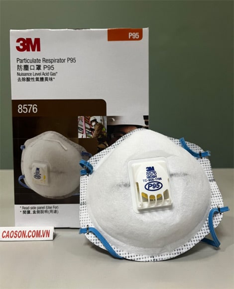 Khẩu trang bảo vệ hô hấp 3M 8576