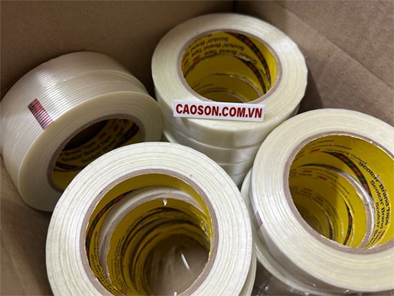 Băng keo 1 mặt sợi thuỷ tinh 3M 897 