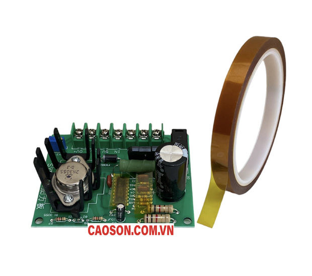 Băng keo 2 mặt chịu nhiệt kapton 