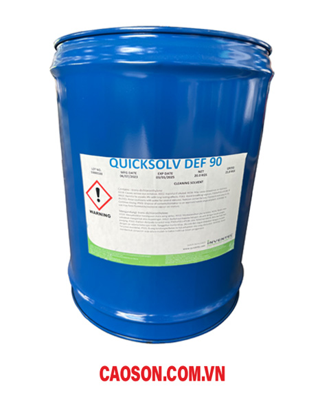 Hóa chất tẩy rửa Inventec Quicksolv-Def90 - Thay thế 3M Novec 73DE