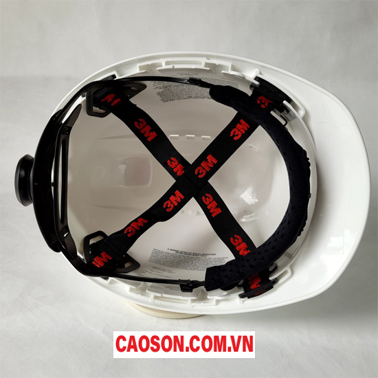 Nón bảo hộ 3M SecureFit H-701SFV-UV, có lỗ thông khí, bộ cảm biến tia UV 