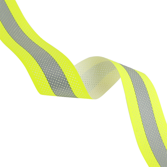 Phản quang đục lỗ chống cháy 100% cotton 